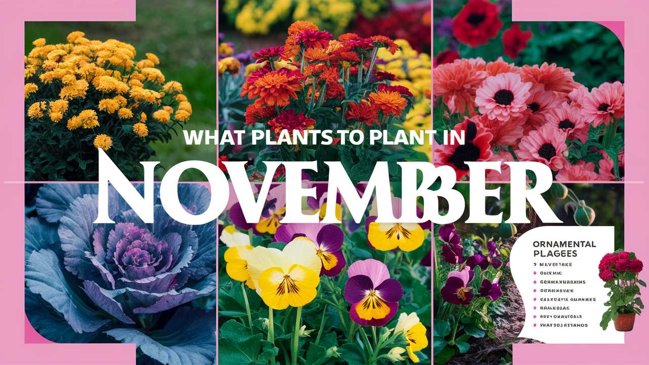 What Plants To Plant In November