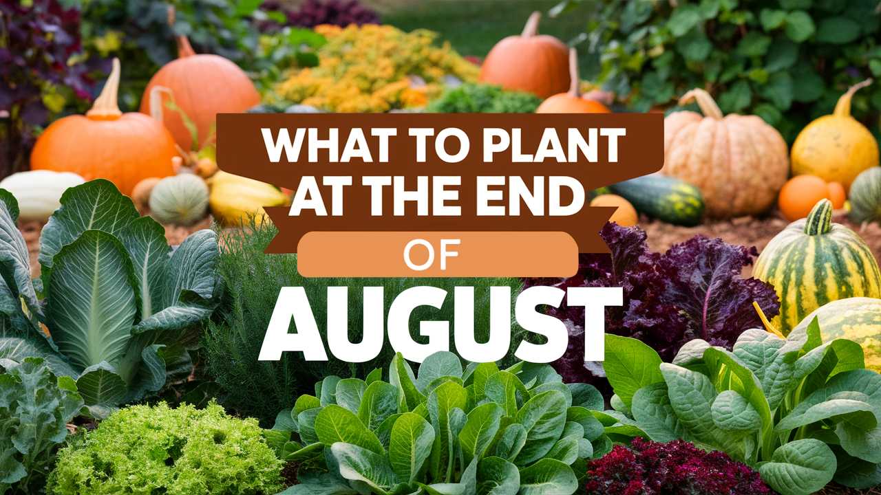 What To Plant At The End Of August