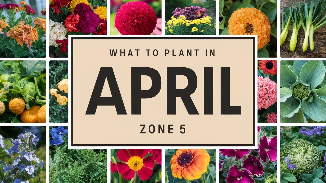 What To Plant In April Zone 5