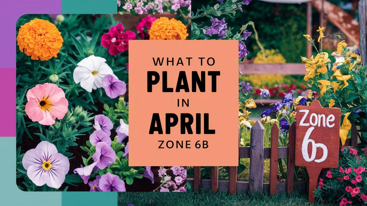 What To Plant In April Zone 6b