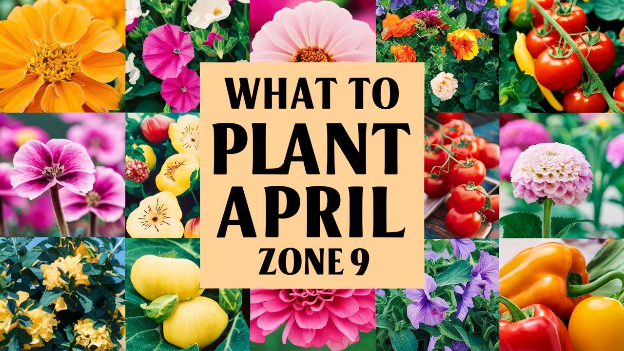 What To Plant In April Zone 9