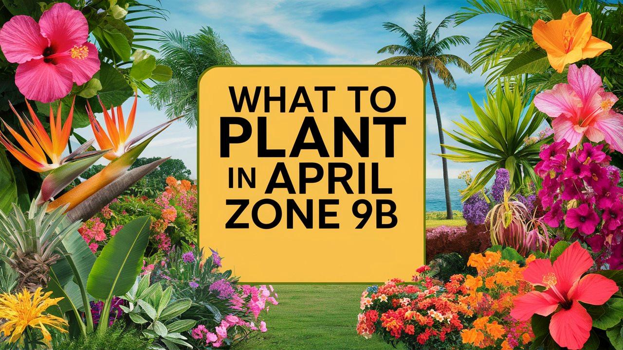 What To Plant In April Zone 9b