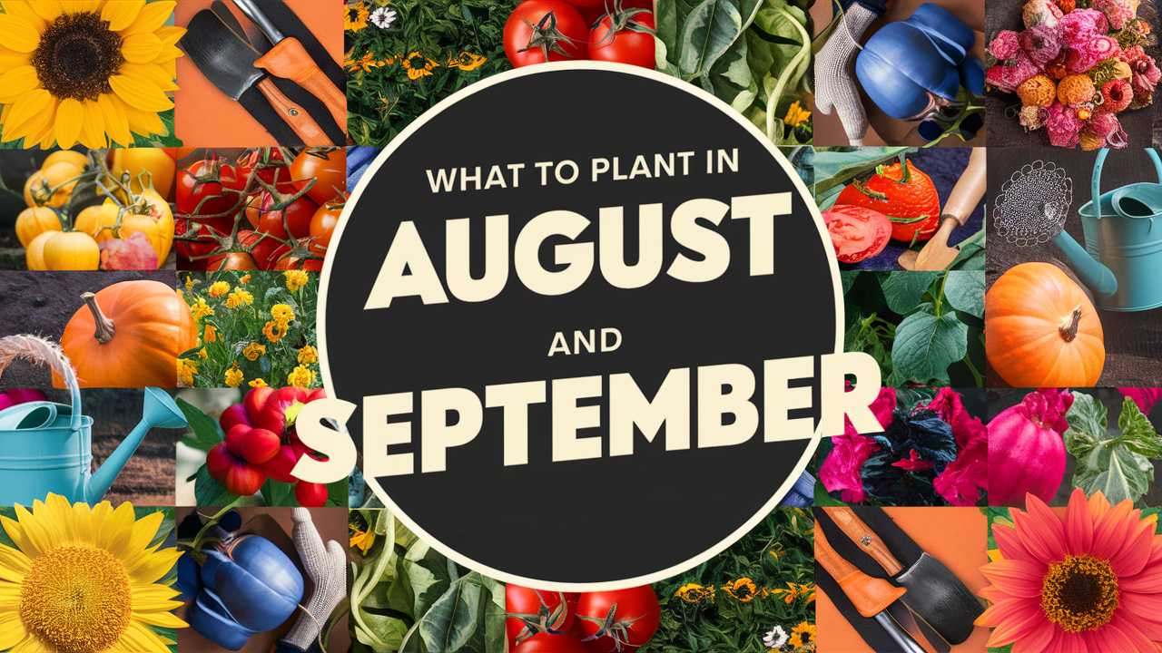 What To Plant In August And September