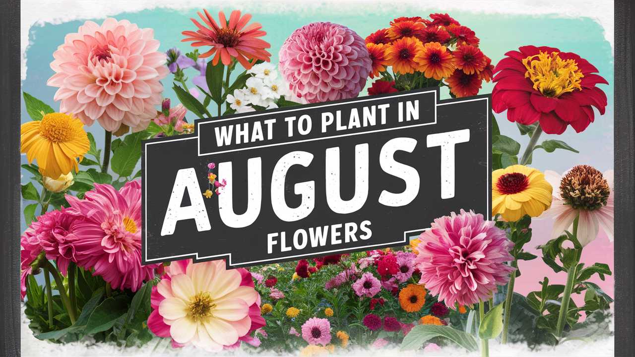 What To Plant In August Flowers