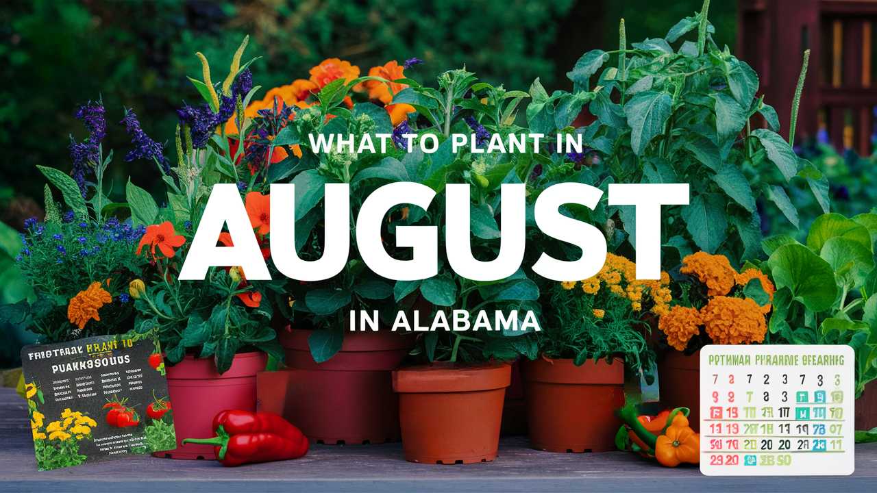 What To Plant In August In Alabama