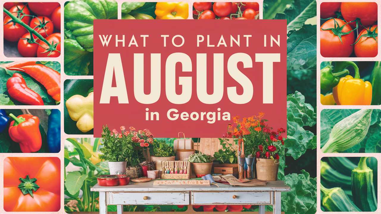What To Plant In August In Georgia