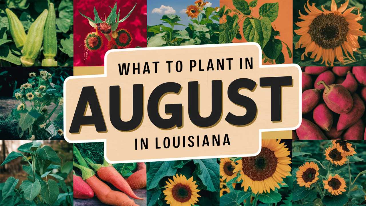 What To Plant In August In Louisiana