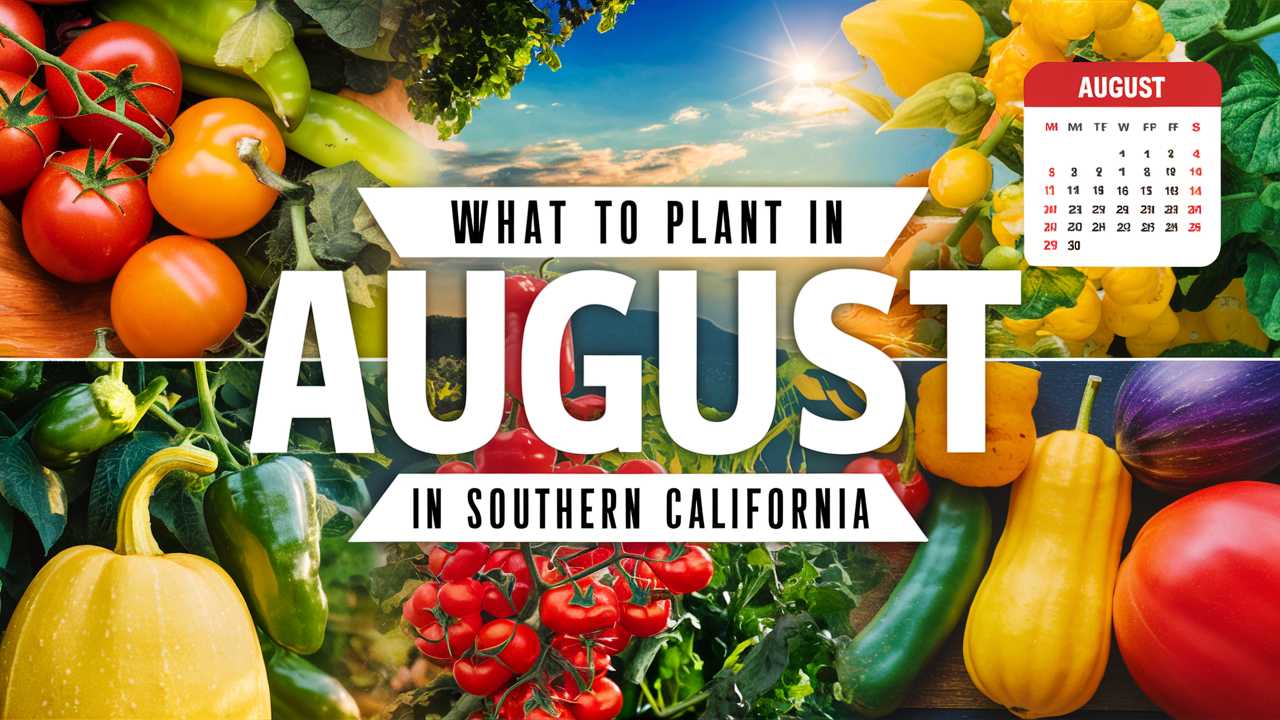 What To Plant In August In Southern California