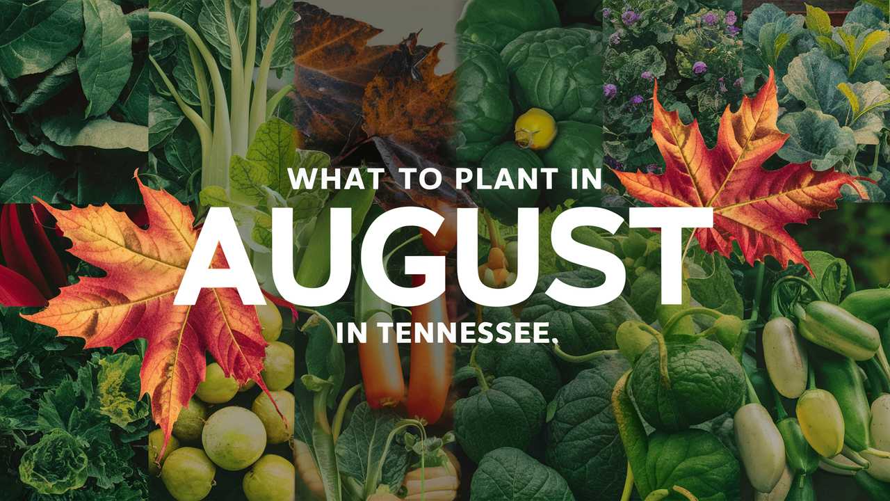 What To Plant In August In Tennessee