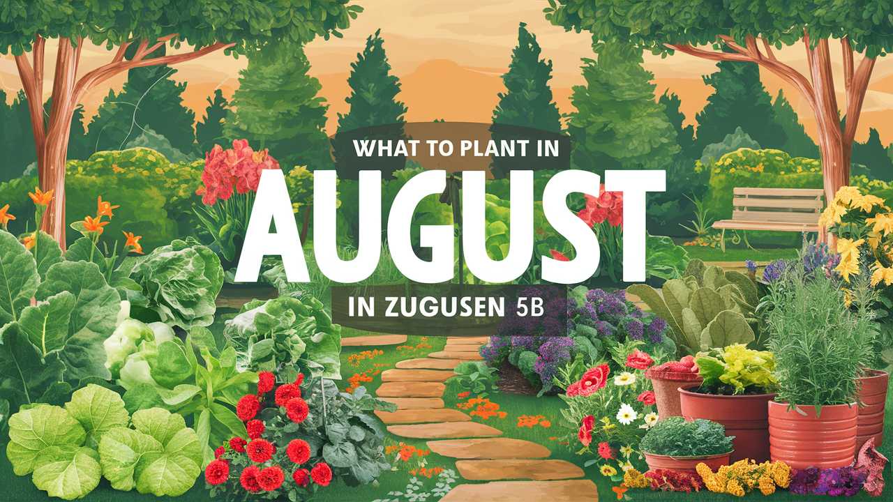 What To Plant In August In Zone 5b