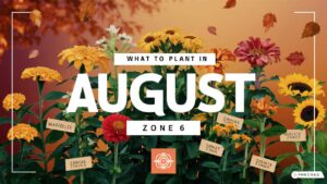 What To Plant In August in Zone 6