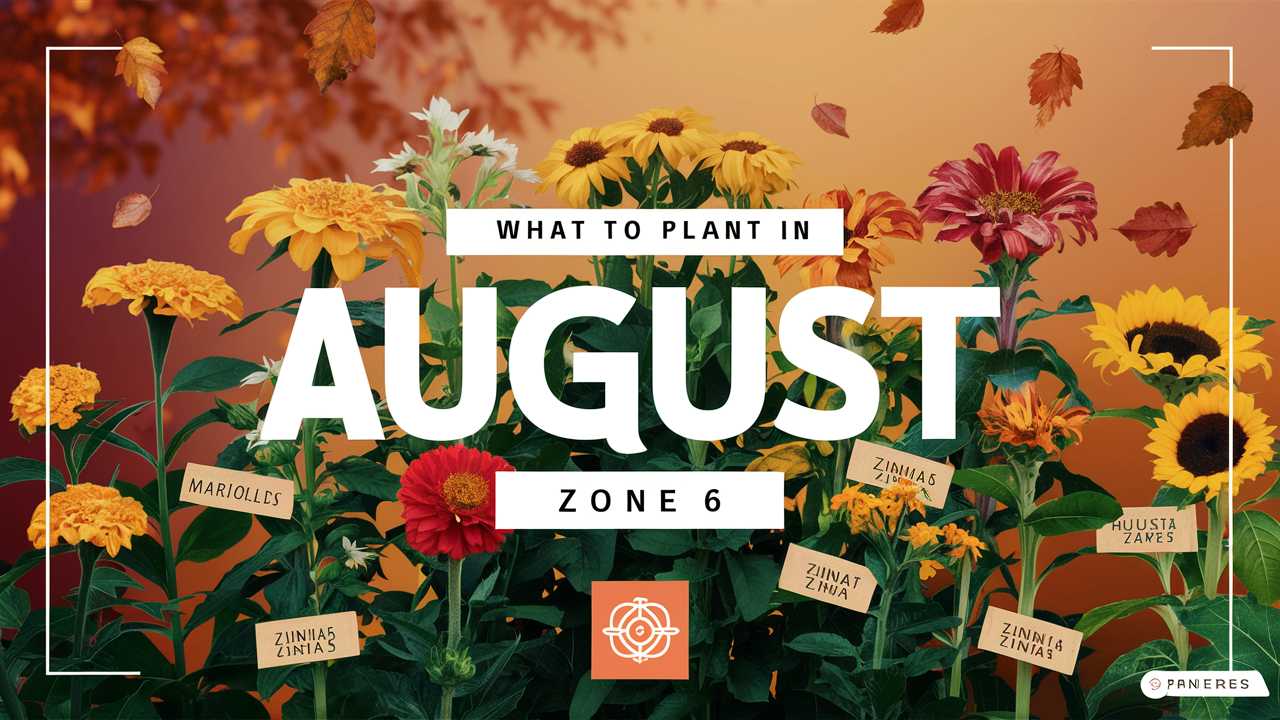 What To Plant In August Zone 6