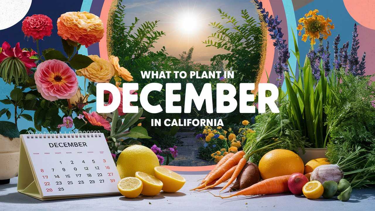 What To Plant in December in California