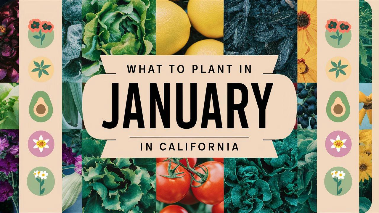 What To Plant In January In California