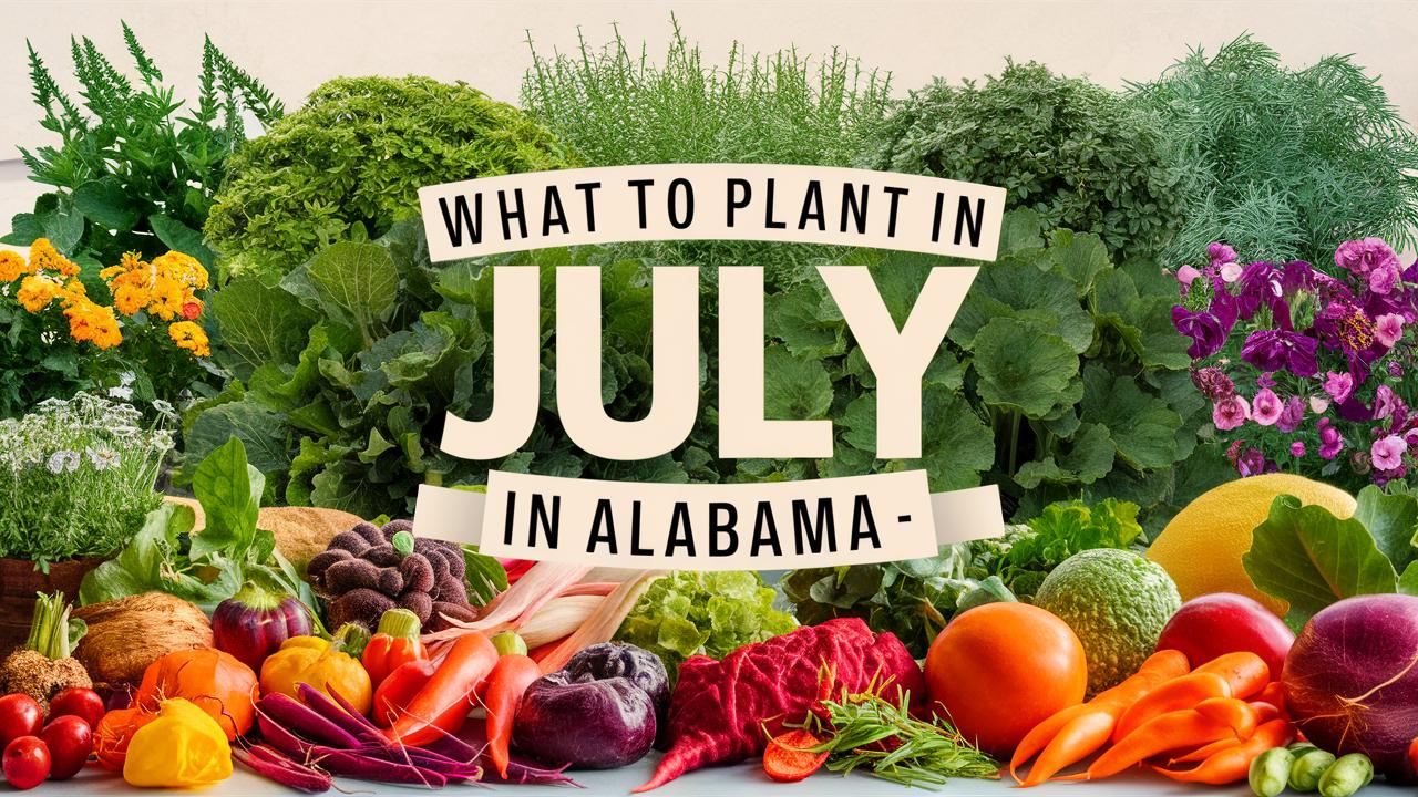 What To Plant In July In Alabama