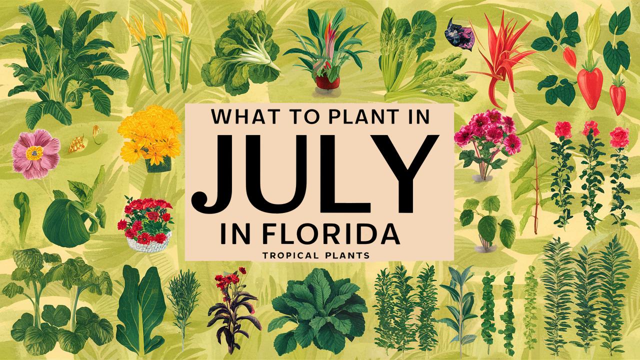 What To Plant In July In Florida