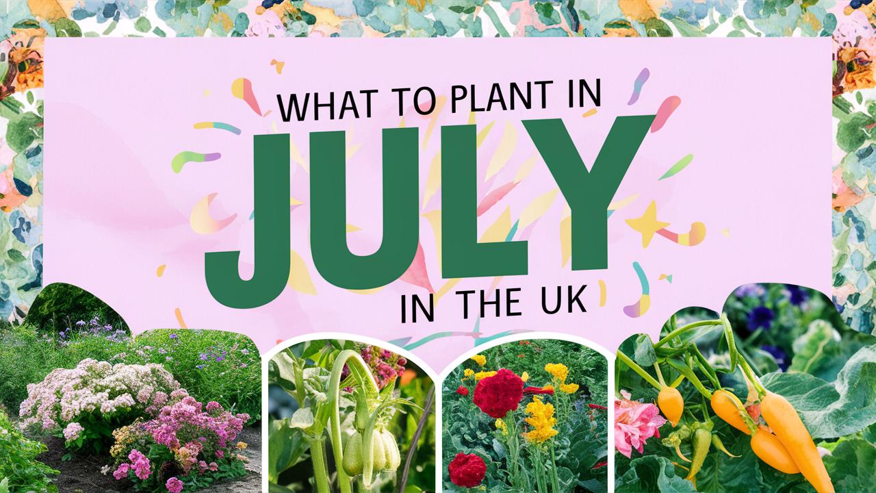 What To Plant In July In The UK