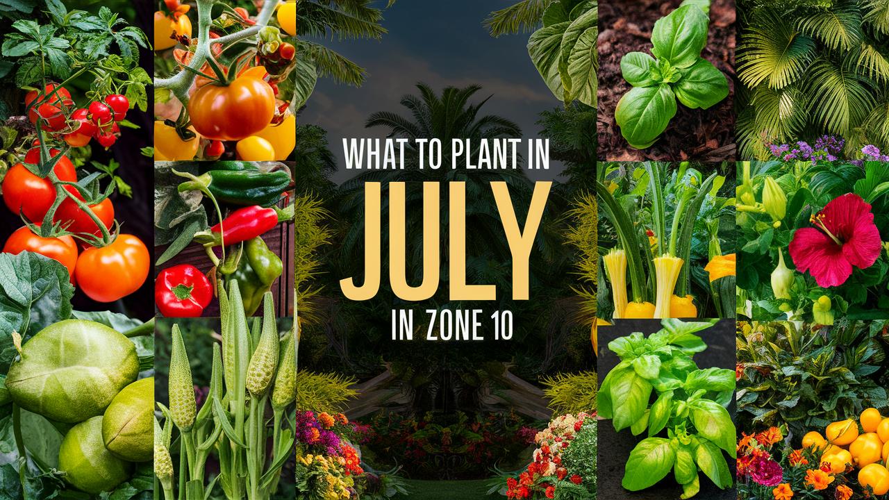 What To Plant In July In Zone 10