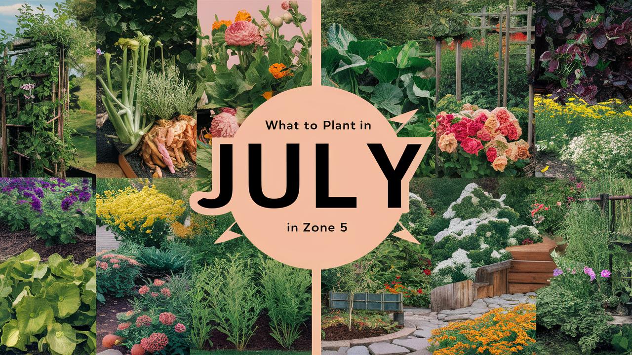 What To Plant In July In Zone 5
