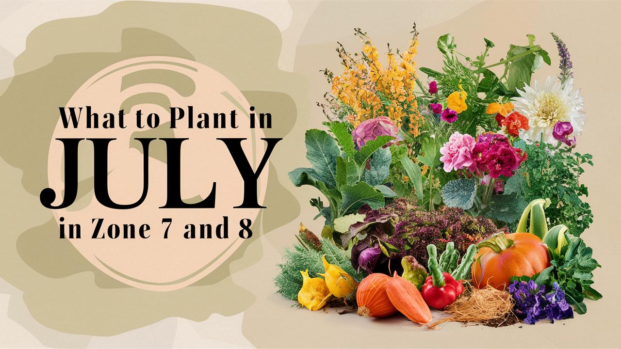 What To Plant In July In Zone 7 And 8