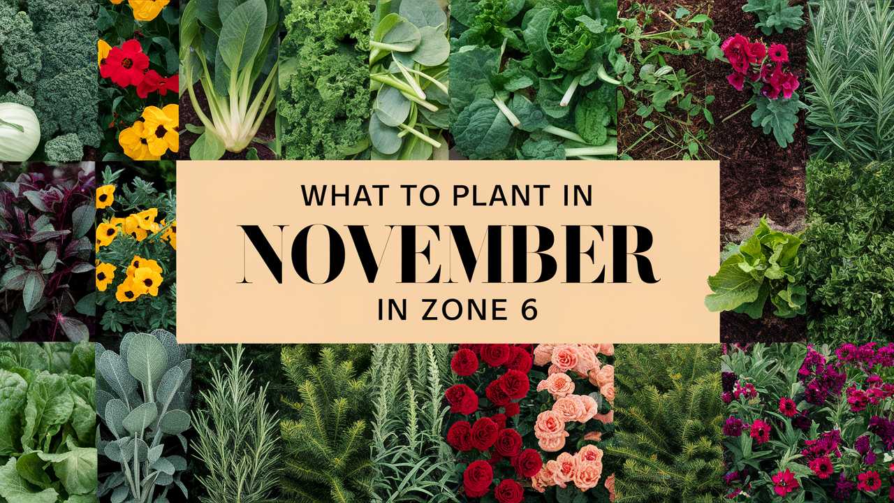 What To Plant In November In Zone 6