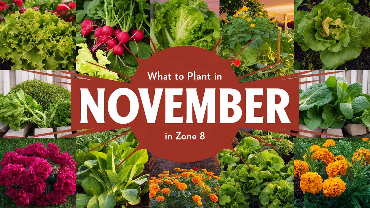 What To Plant In November In Zone 8