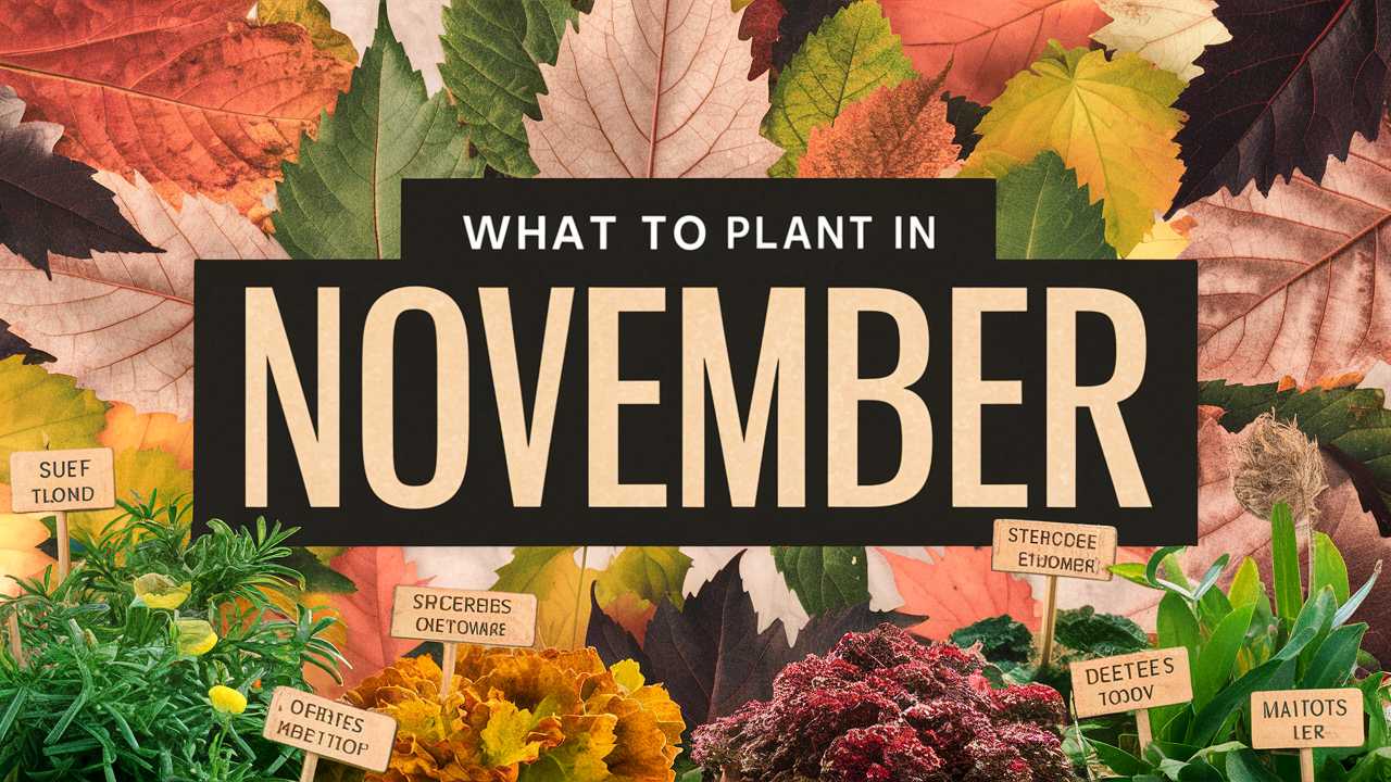 What To Plant In November