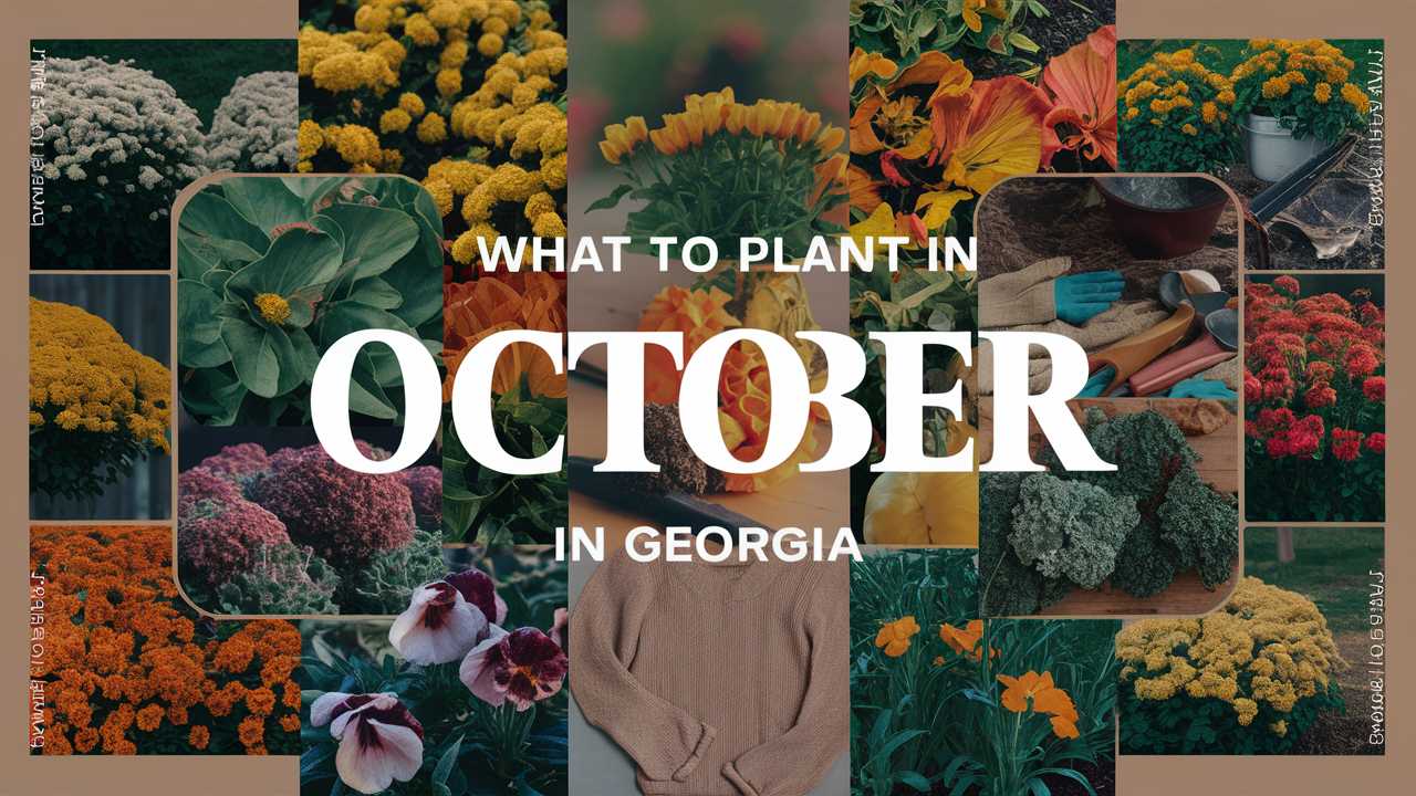 What To Plant In October In Georgia