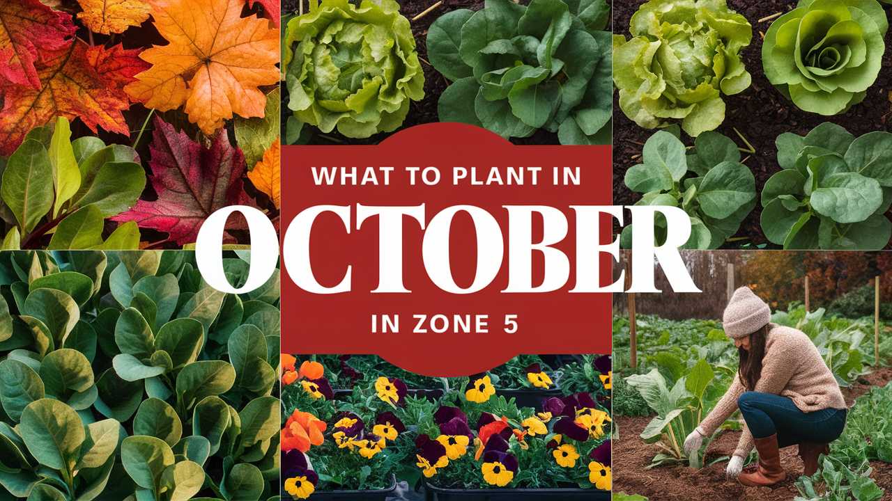 What To Plant In October In Zone 5