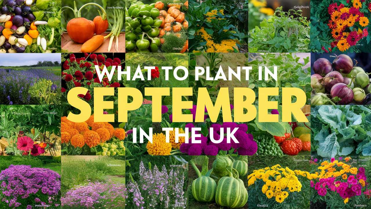 What To Plant In September In The UK