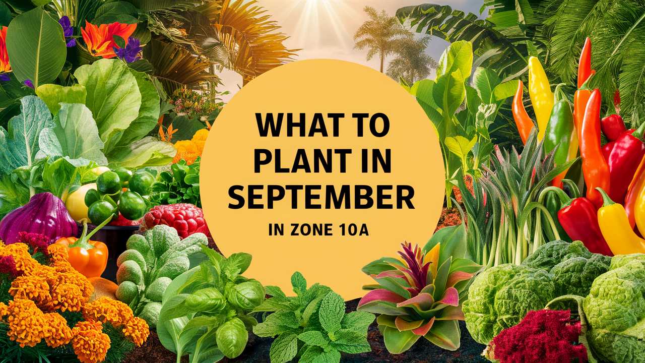 What To Plant In September In Zone 10a