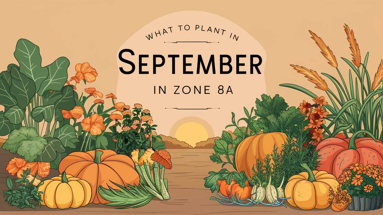 What To Plant In September In Zone 8a