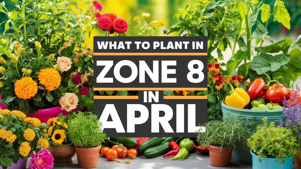 What To Plant In Zone 8 In April