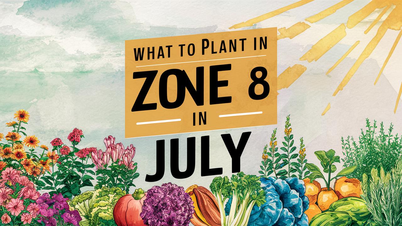 What To Plant In Zone 8b In July