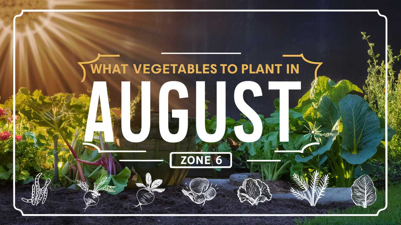 What Vegetables To Plant In August In Zone 6