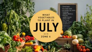 What Vegetables To Plant In July In Zone 6