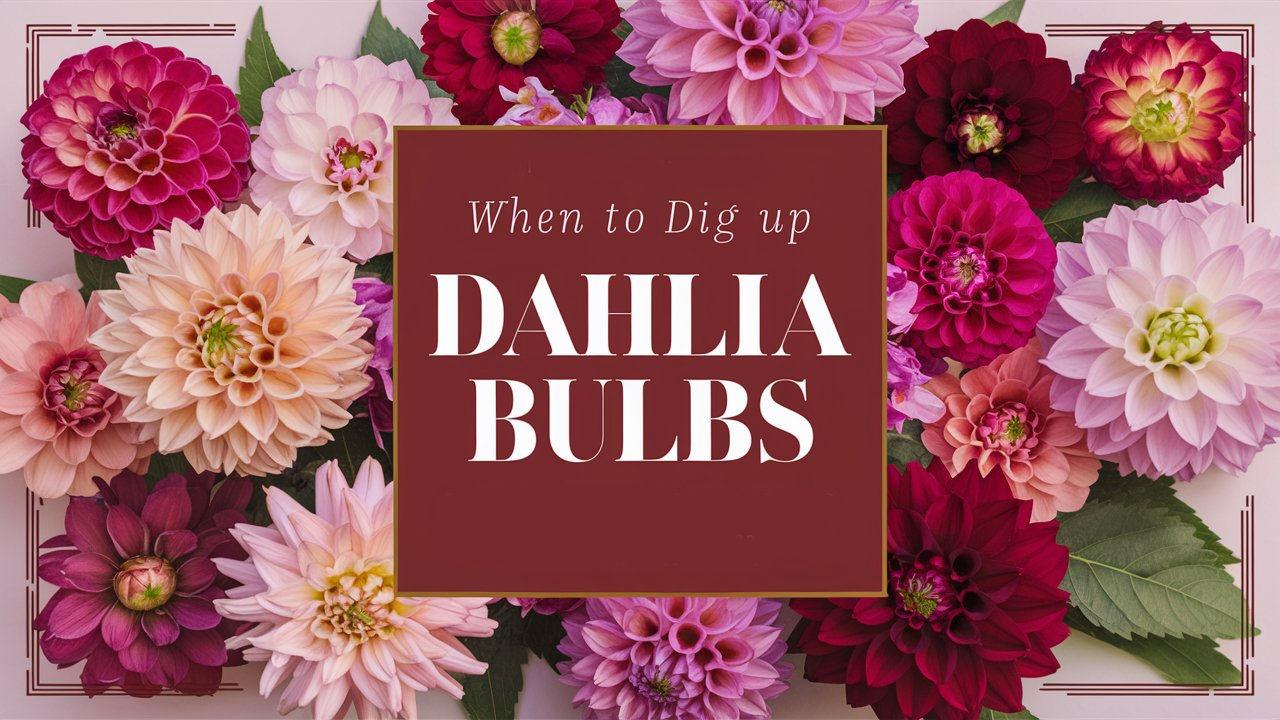 When To Dig Up Dahlia Bulbs