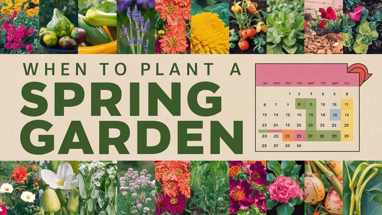 When To Plant A Spring Garden