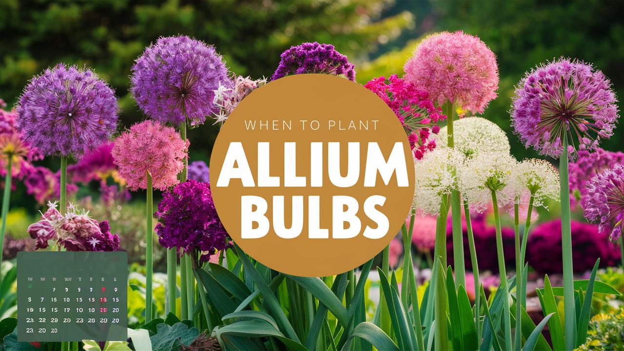 When To Plant Allium Bulbs