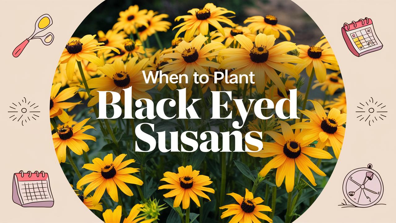 When To Plant Black Eyed Susans