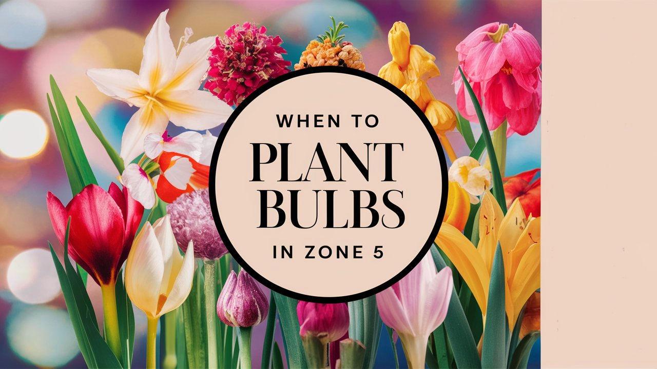 When To Plant Bulbs Zone 5