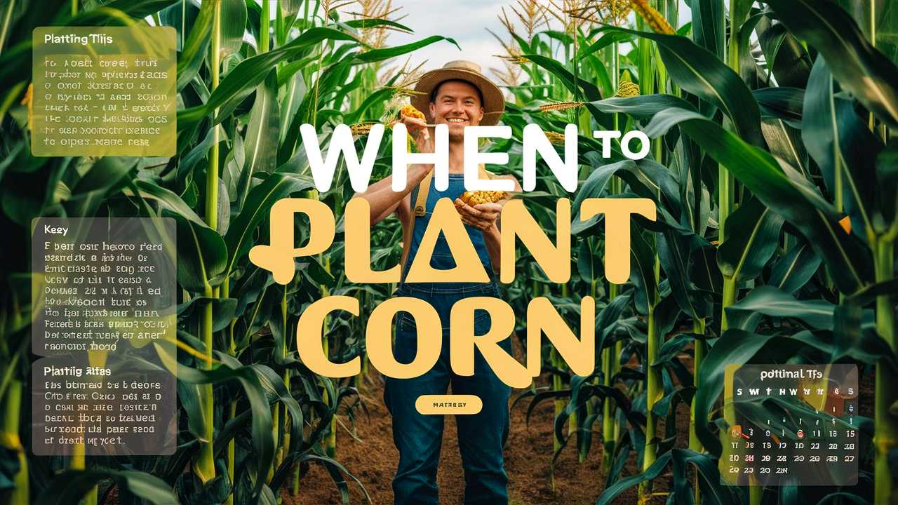 When To Plant Corn