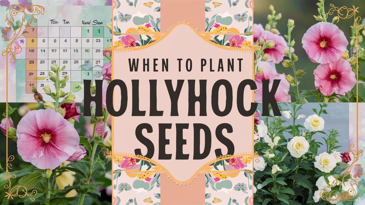 When To Plant Hollyhock Seeds