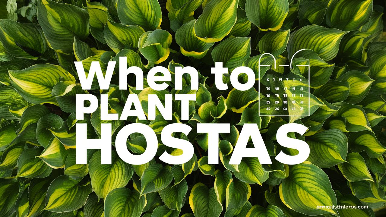 When To Plant Hostas