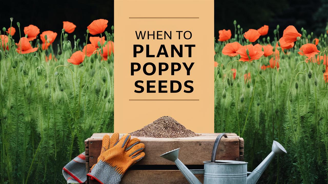 When To Plant Poppy Seeds