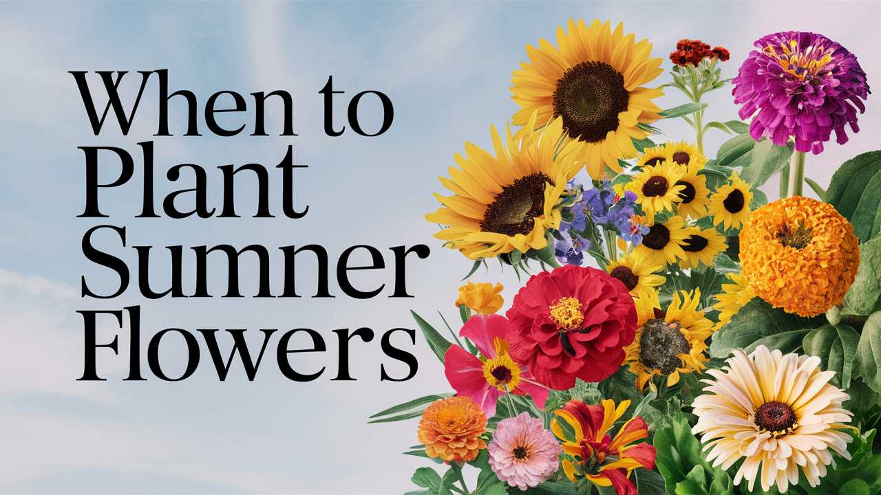 When To Plant Summer Flowers
