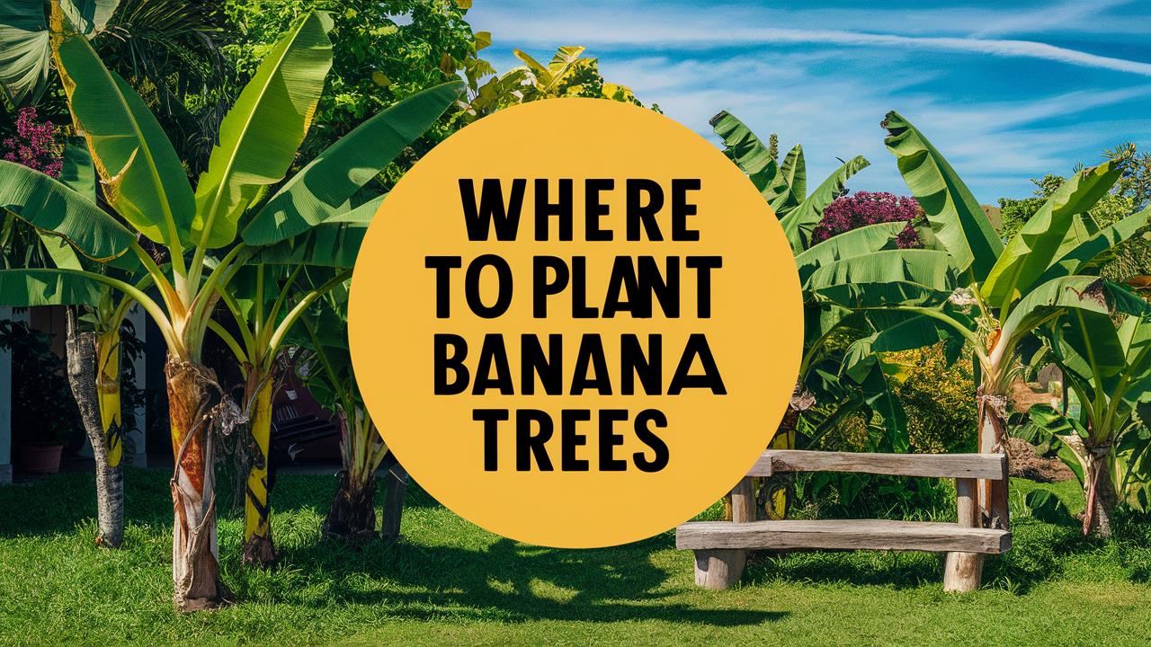 Where To Plant Banana Trees