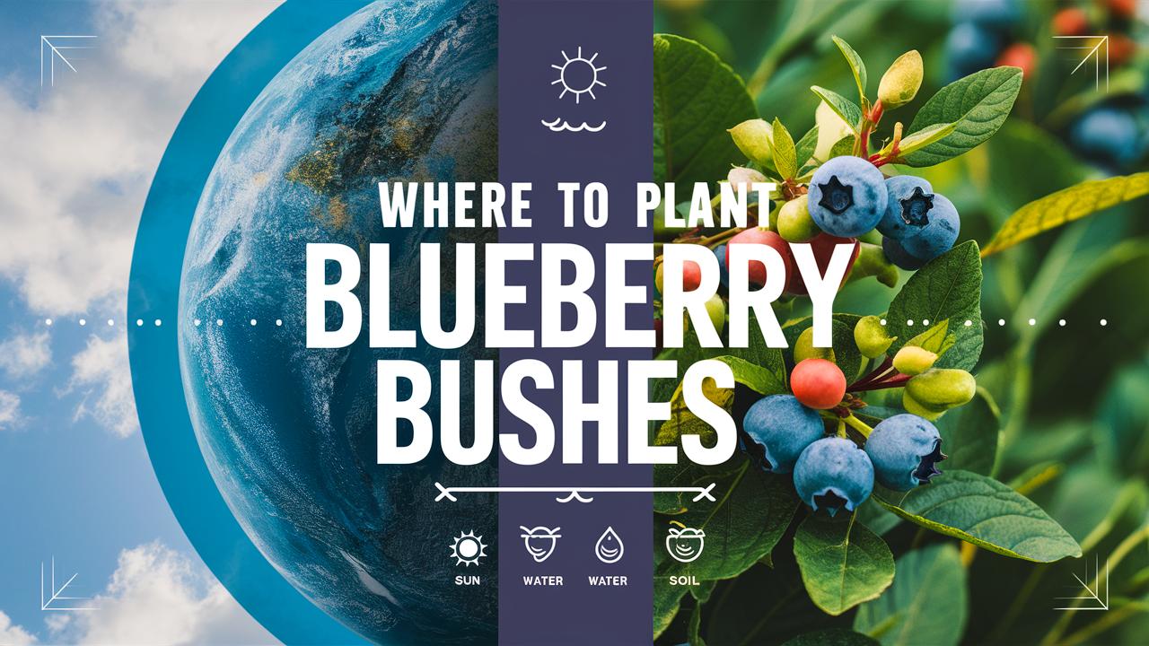 Where To Plant Blueberry Bushes