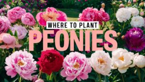 Where To Plant Peonies in Your Garden