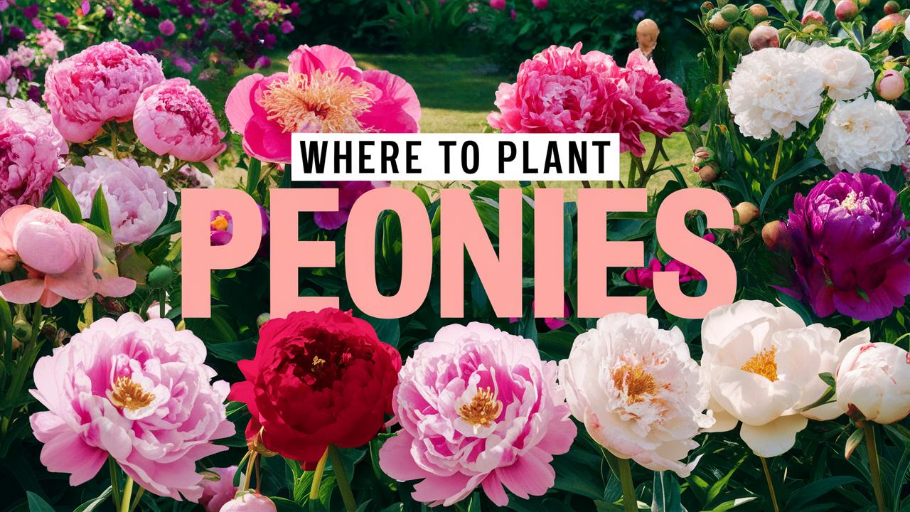 Where To Plant Peonies in Your Garden